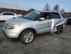 Ford Explorer salvage cars for sale: 2015 Ford Explorer Limited