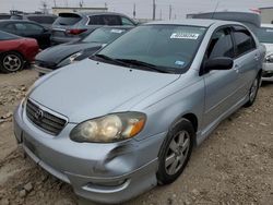 Toyota salvage cars for sale: 2007 Toyota Corolla CE