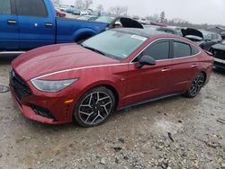Salvage cars for sale from Copart West Warren, MA: 2023 Hyundai Sonata N Line