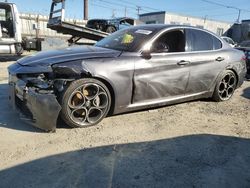 Salvage cars for sale from Copart Los Angeles, CA: 2018 Alfa Romeo Giulia