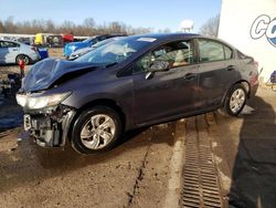 Honda Civic LX salvage cars for sale: 2014 Honda Civic LX