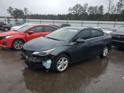 Vehiculos salvage en venta de Copart Harleyville, SC: 2017 Chevrolet Cruze LT