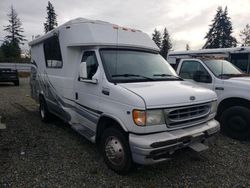 Salvage trucks for sale at Graham, WA auction: 2003 Chno 2003 Ford Econoline E350 Super Duty Cutaway Van