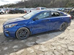 KIA salvage cars for sale: 2021 KIA Forte GT Line