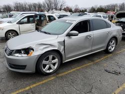 Salvage cars for sale at Rogersville, MO auction: 2013 Volkswagen Passat SE