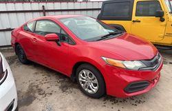 Salvage cars for sale from Copart Oklahoma City, OK: 2014 Honda Civic LX