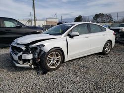 Salvage cars for sale from Copart Montgomery, AL: 2018 Ford Fusion SE