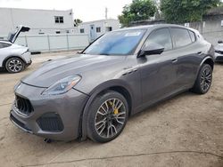 Salvage cars for sale at Opa Locka, FL auction: 2023 Maserati Grecale Modena