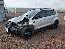 Salvage cars for sale at Phoenix, AZ auction: 2017 Ford Escape Titanium