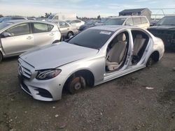 Mercedes-Benz E 300 salvage cars for sale: 2018 Mercedes-Benz E 300