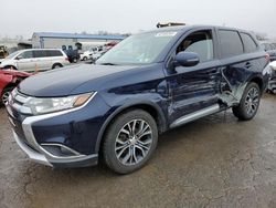 Vehiculos salvage en venta de Copart Pennsburg, PA: 2016 Mitsubishi Outlander SE