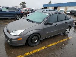 Ford Focus zts salvage cars for sale: 2002 Ford Focus ZTS
