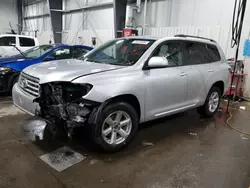 Salvage cars for sale at Ham Lake, MN auction: 2010 Toyota Highlander