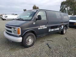 Vehiculos salvage en venta de Copart Antelope, CA: 2002 Chevrolet Express G3500