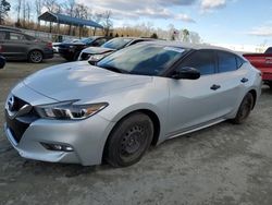 Salvage cars for sale from Copart Spartanburg, SC: 2017 Nissan Maxima 3.5S