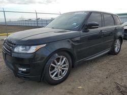 Salvage SUVs for sale at auction: 2015 Land Rover Range Rover Sport SE