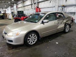 Honda salvage cars for sale: 2006 Honda Accord EX