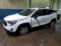 Salvage cars for sale at Woodhaven, MI auction: 2018 GMC Terrain SLE