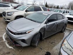 Salvage cars for sale at Lansing, MI auction: 2022 KIA Forte GT
