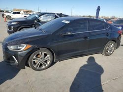 Salvage cars for sale at Grand Prairie, TX auction: 2018 Hyundai Elantra SEL