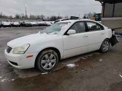 Salvage cars for sale from Copart Fort Wayne, IN: 2006 KIA Optima LX