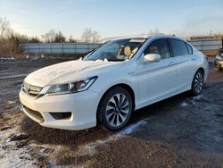 Vehiculos salvage en venta de Copart Columbia Station, OH: 2014 Honda Accord Hybrid EXL