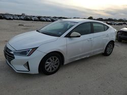 Salvage cars for sale from Copart San Antonio, TX: 2019 Hyundai Elantra SE