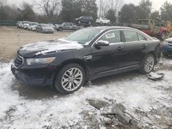 Salvage cars for sale at Madisonville, TN auction: 2014 Ford Taurus Limited