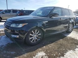 Salvage cars for sale from Copart East Granby, CT: 2017 Land Rover Range Rover Sport HSE