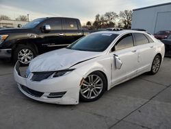 Salvage cars for sale from Copart Sacramento, CA: 2016 Lincoln MKZ