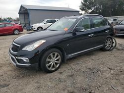 Salvage cars for sale from Copart Midway, FL: 2017 Infiniti QX50