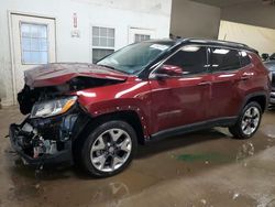 Jeep Compass salvage cars for sale: 2020 Jeep Compass Limited