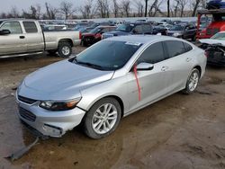 Chevrolet salvage cars for sale: 2018 Chevrolet Malibu LT