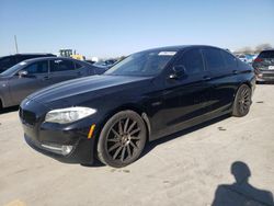 Salvage cars for sale at Grand Prairie, TX auction: 2013 BMW 528 I