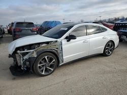 Salvage cars for sale from Copart Indianapolis, IN: 2021 Hyundai Sonata SEL Plus