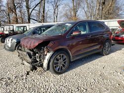 Salvage cars for sale at Rogersville, MO auction: 2015 Ford Edge Titanium