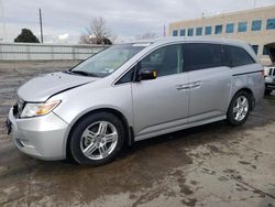 Salvage cars for sale at Littleton, CO auction: 2011 Honda Odyssey Touring