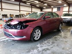 Chrysler 200 salvage cars for sale: 2015 Chrysler 200 Limited