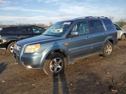 Honda Pilot EXL salvage cars for sale: 2007 Honda Pilot EXL