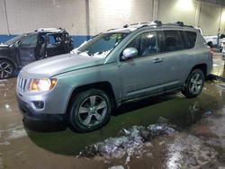 Salvage cars for sale at Woodhaven, MI auction: 2017 Jeep Compass Latitude