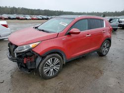 Salvage cars for sale from Copart Harleyville, SC: 2015 KIA Sportage EX