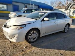Salvage cars for sale from Copart Wichita, KS: 2013 Toyota Avalon Hybrid