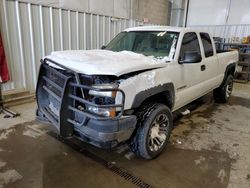 Salvage cars for sale from Copart Mcfarland, WI: 2006 Chevrolet Silverado K2500 Heavy Duty