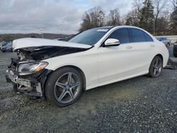 Mercedes-Benz salvage cars for sale: 2016 Mercedes-Benz C 300 4matic