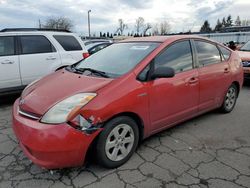 Salvage cars for sale from Copart Woodburn, OR: 2007 Toyota Prius