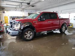 Salvage cars for sale at Candia, NH auction: 2015 Ford F150 Supercrew