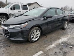 Salvage cars for sale at York Haven, PA auction: 2019 Chevrolet Cruze LT