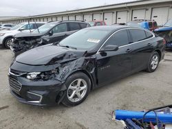 Salvage cars for sale at Louisville, KY auction: 2017 Chevrolet Malibu LS