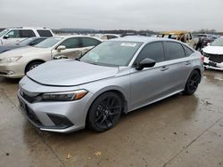 Salvage cars for sale at Grand Prairie, TX auction: 2022 Honda Civic Sport