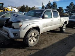 Salvage cars for sale from Copart Denver, CO: 2014 Toyota Tacoma Double Cab Long BED